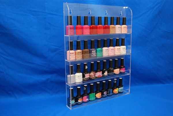 Picture of 4 Tier Nail Bottle Wall Stand