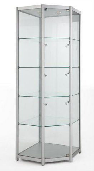 Picture of Corner Tower Glass Show Case (R1565)