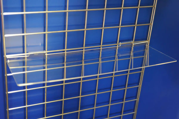 Picture of Gridwall Flat Shelf 595 x 200