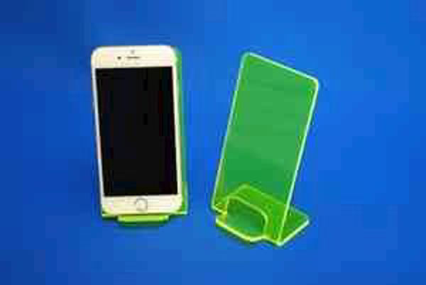 Picture of Large Neon Phone Stand Green