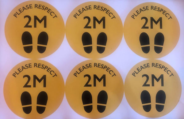 Picture of Please Respect 2m yellow PACK OF 6