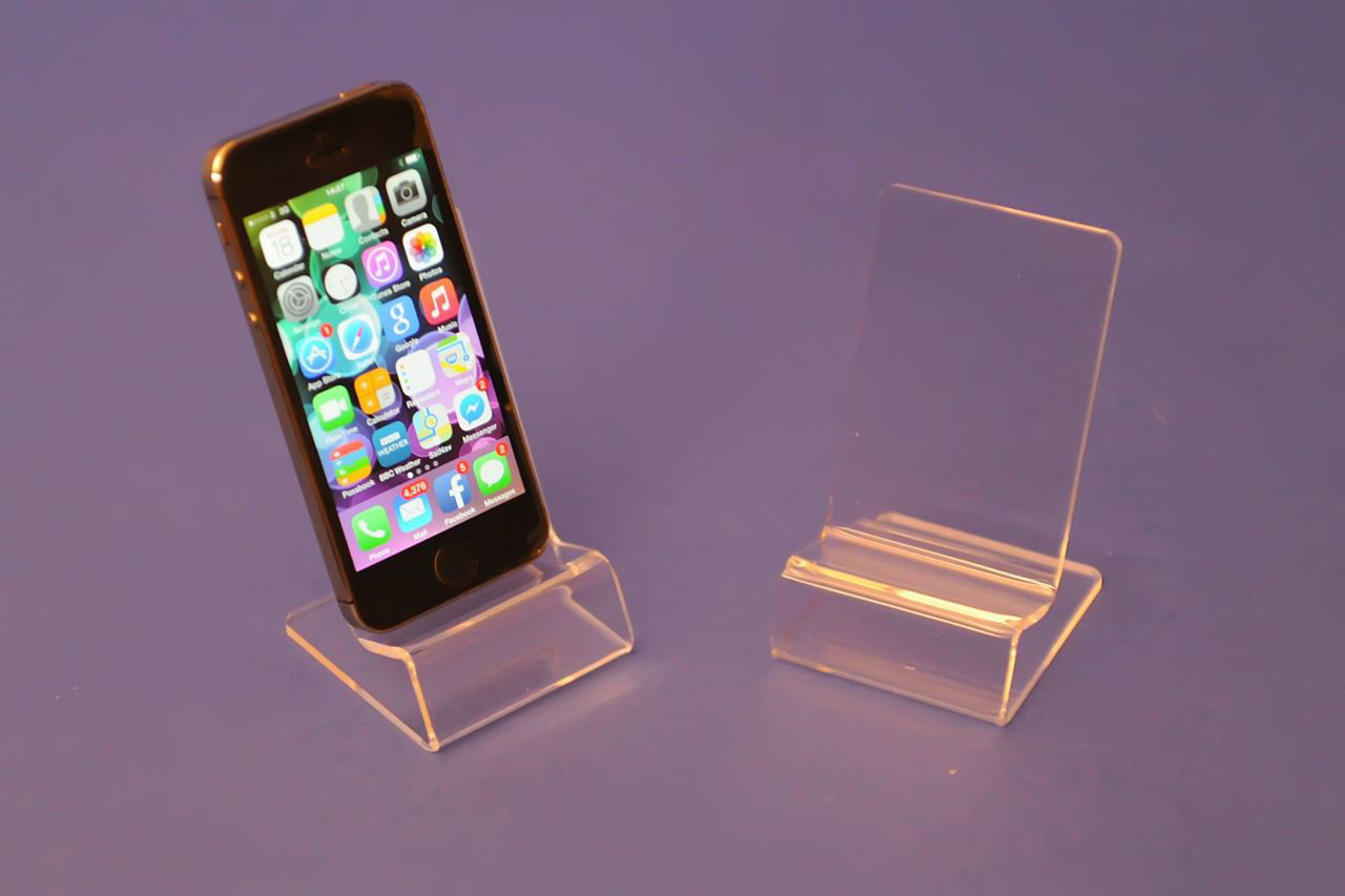 Small Mobile Phone Stand Plasticraft Displays
