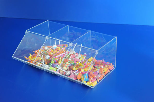 Picture of Tripple Pick and Mix Dispenser/Container