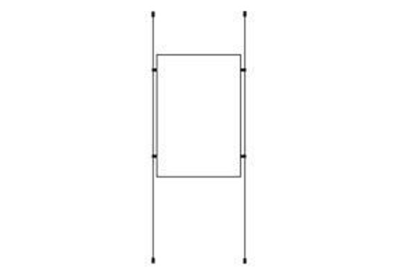 Picture of 1 x A1 Portrait Cable Pocket Display Kit
