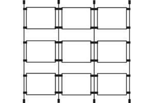 Picture of 3 x A5 Landscape Cable Pockets x 3 Display Kit