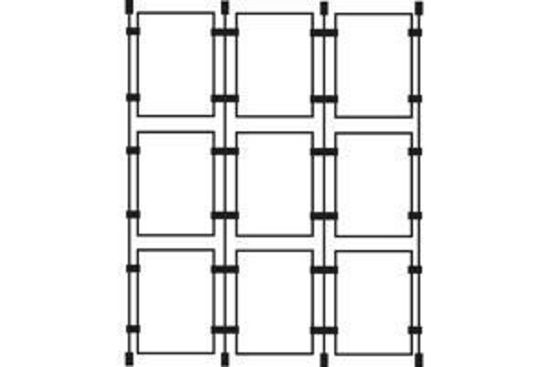 Picture of 3 x A5 Portrait Cable Pockets x 3 Display Kit