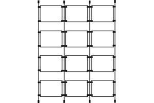 Picture of 4 x A3 Landscape Cable Pockets x 3 Kit