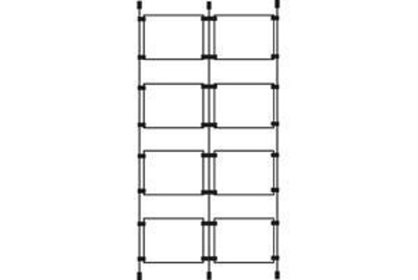 Picture of 4 x A3 Landscape Cable Pockets x 2 Kit