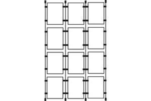 Picture of 4 x A3 Portrait Cable Pockets x 3 Kit