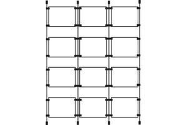 Picture of 4 x A5 Landscape Cable Pockets x 3 Display Kit