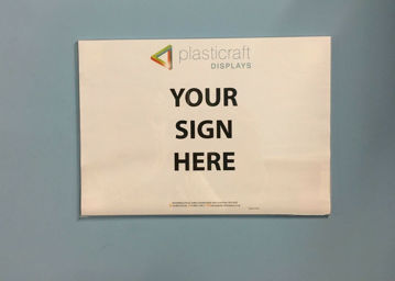 Show details for A2 Landscape Flat Fold/Poster Pocket/Shop Sign for Wall Mounting Picture of A2 Landscape Flat Fold/Poster Pocket/Shop Sign for Wall Mounting