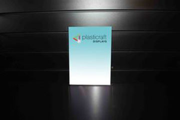Portrait Cable Window Display Acrylic Pockets | Plasticraft Displays