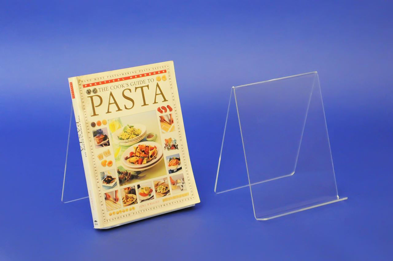 Acrylic Large Book Stand (200mm) Plasticraft Displays