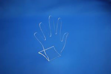 Show details for Clear Display Hand Picture of Clear Display Hand