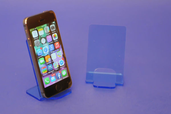 Picture of Small Neon Phone Stand Blue