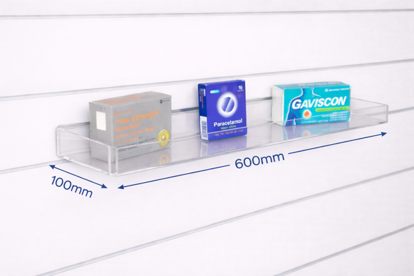 Picture of Slatwall Tray 600 x 100mm