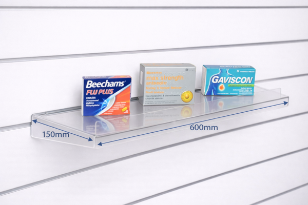 Picture of Front Lip Shelf 600 x 150mm