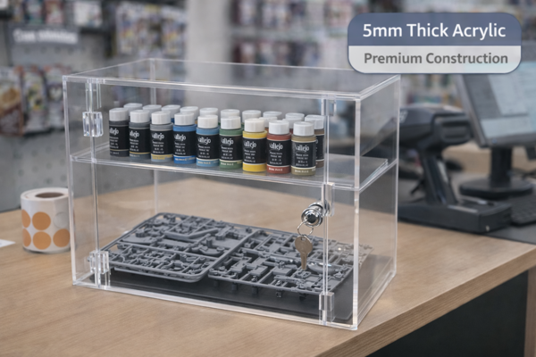 Picture of Lockable Display Cabinet 300 x 500 x 300