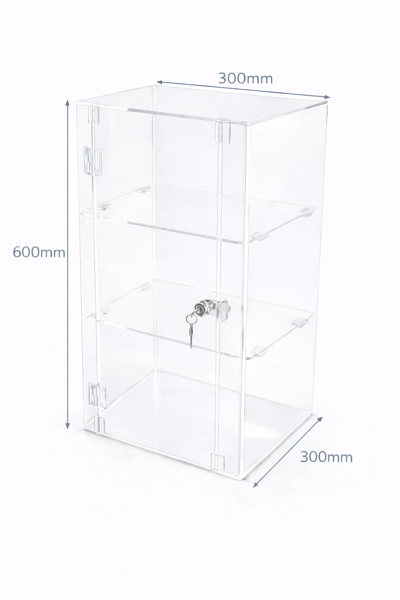 Picture of Lockable Display Cabinet 600 x 300 x 300
