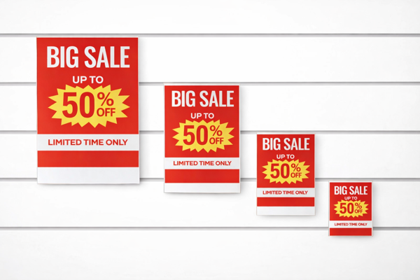 Picture of A5 Portrait Slatwall Menu Holder