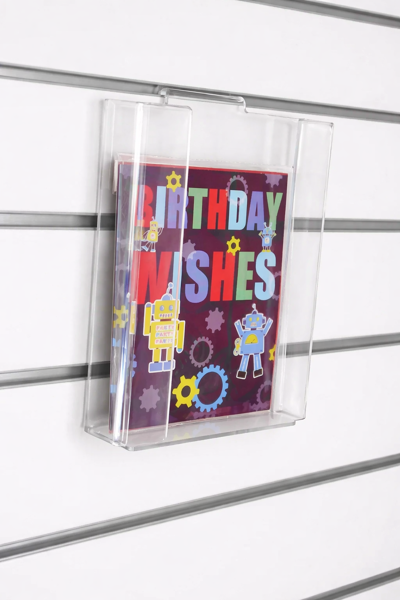 Picture of 1/3 A4 Slatwall Formed Brochure Holder