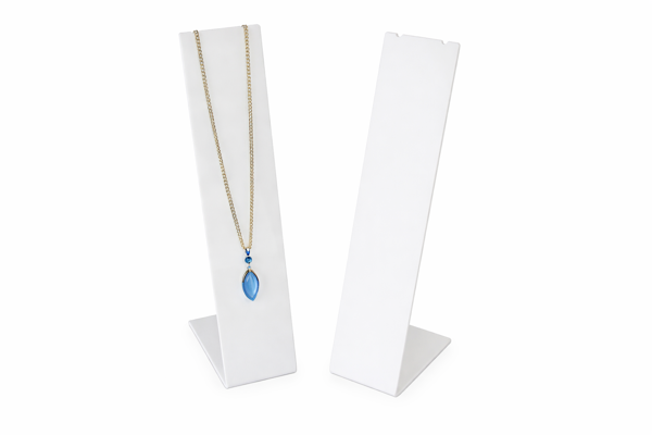 Picture of White Slim Line Necklace Display Stand