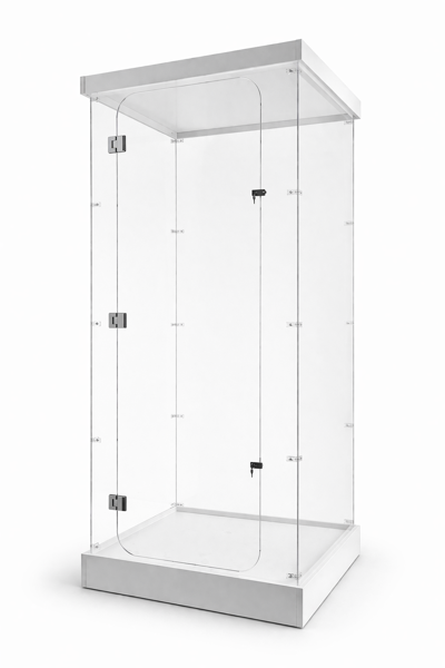 Picture of White Mannequin Display Pod – 1000 x 1000 x 2200mm