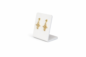 Picture of White Earring Display Stand