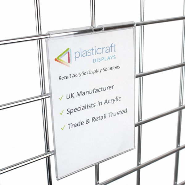 Picture of A4 Portrait Gridwall Menu/Poster Holder