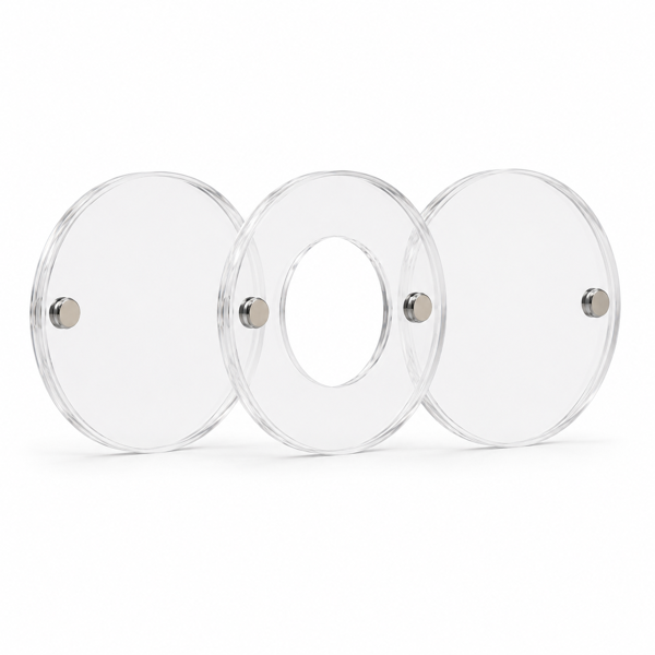 Picture of 45mm Round Magnetic Acrylic Coin Holder